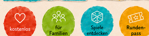 kostenlos · für Familien · Spiele entdecken · Rundenpass